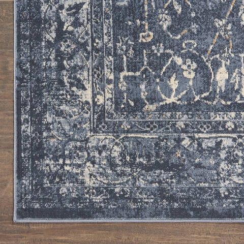Nourison Malta Blue 53 X 77 Area Rug 805-141683 Image 1