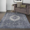 Nourison Malta Blue 53 X 77 Area Rug 805-141683 Thumb 3