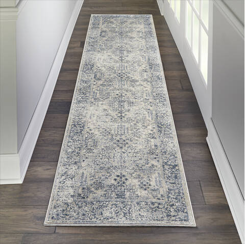 Nourison Malta Beige Runner 22 X 77 Area Rug 805-141684 Image 3
