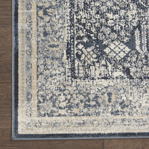 Nourison Malta Blue 53 X 77 Area Rug 805-141689 Image 1