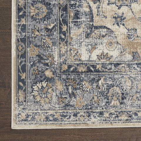 Nourison Malta Blue 53 X 77 Area Rug 805-141692 Image 1