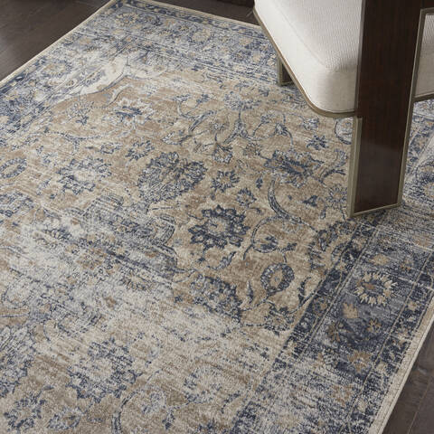 Nourison Malta Blue 53 X 77 Area Rug 805-141692 Image 4