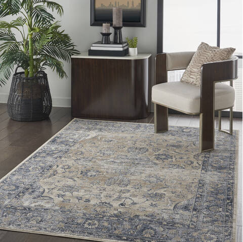 Nourison Malta Blue 53 X 77 Area Rug 805-141692 Image 5