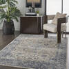 Nourison Malta Blue 53 X 77 Area Rug  805-141692 Thumb 5