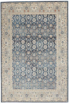 Nourison Malta Blue 3'11" X 5'7" Area Rug  805-141694