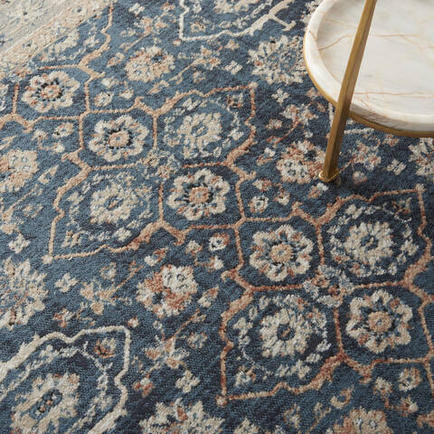Nourison Malta Blue 53 X 77 Area Rug 805-141695 Image 4