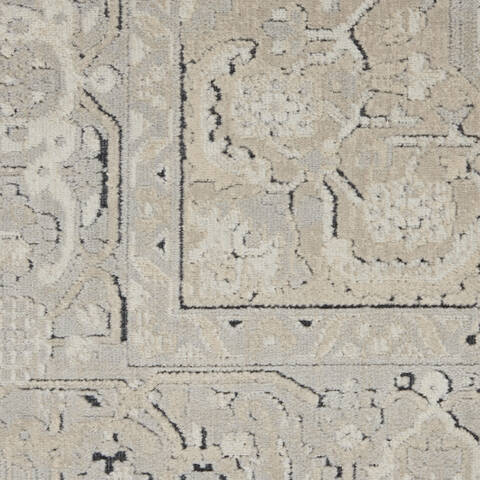Nourison Malta Beige Runner 22 X 77 Area Rug 805-141698 Image 4