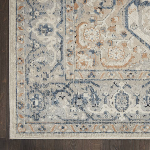 Nourison Malta Beige 90 X 120 Area Rug 805-141707 Image 1