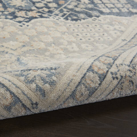 Nourison Malta Blue 311 X 57 Area Rug 805-141709 Image 2