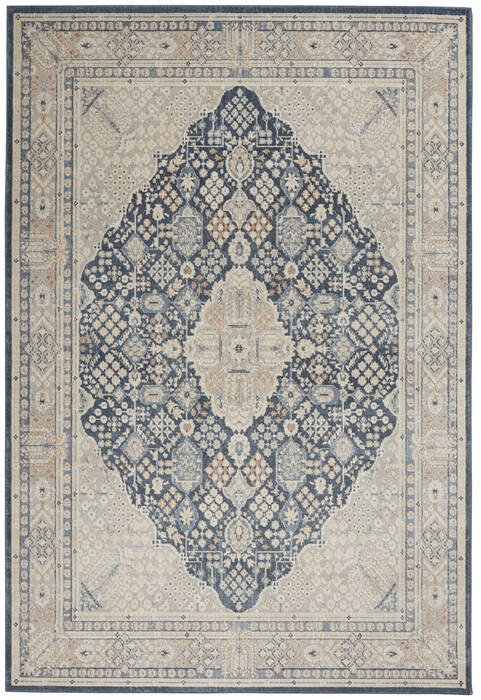 Nourison Malta Blue 311 X 57 Area Rug 805-141709 Image 0
