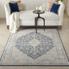 Nourison Malta Blue 311 X 57 Area Rug  805-141709 Thumb 3