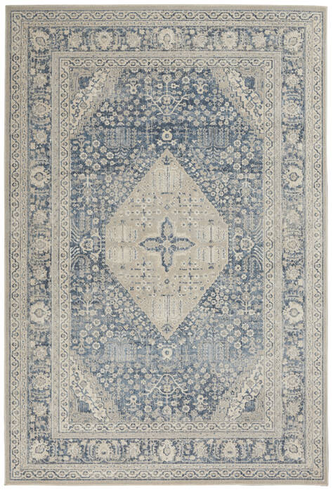 Nourison Malta Blue 311 X 57 Area Rug 805-141723 Image 0