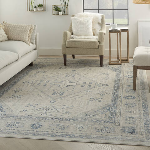 Nourison Malta Beige 710 X 1010 Area Rug 805-141730 Image 3