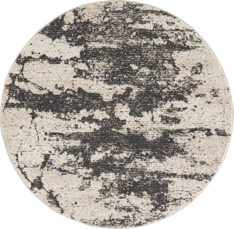 Nourison Maxell Beige Round 53 X 53 Area Rug 805-141732 Image 0