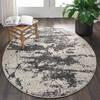 Nourison Maxell Beige Round 53 X 53 Area Rug  805-141732 Thumb 3