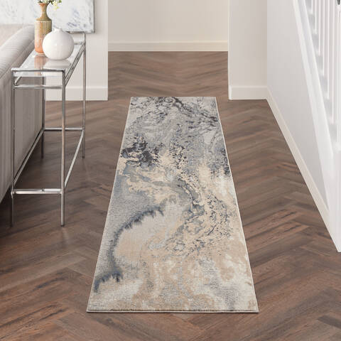 Nourison Maxell Grey Runner 22 X 100 Area Rug 805-141734 Image 3