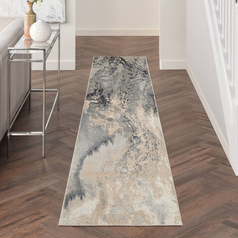 Nourison Maxell Grey Runner 22 X 120 Area Rug 805-141735 Image 3