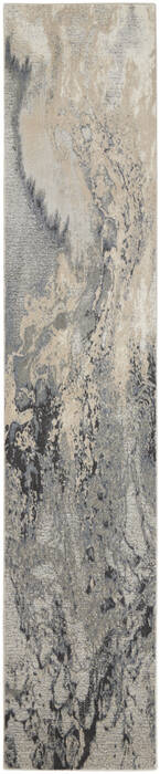 Nourison Maxell Grey Runner 22 X 120 Area Rug 805-141735 Image 0