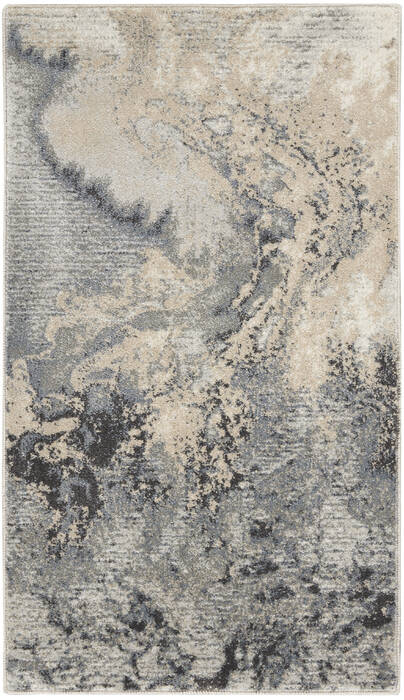 Nourison Maxell Grey 22 X 39 Area Rug 805-141736 Image 0
