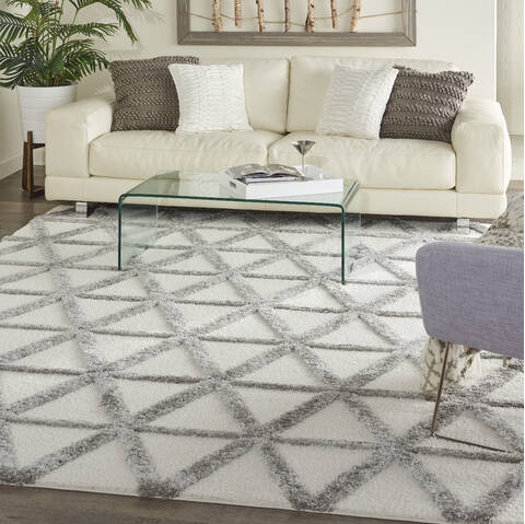 Nourison Melfi Beige 710 X 910 Area Rug 805-141751 Image 3