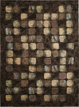 Nourison Modesto Grey Rectangle 8x10 ft Polypropylene Carpet 141756