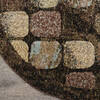 Nourison Modesto Grey Round 710 X 710 Area Rug 805-141757 Thumb 1