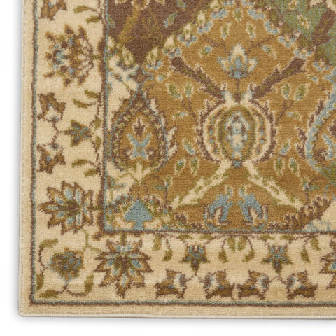 Nourison Modesto Beige Runner 22 X 73 Area Rug 805-141758 Image 3