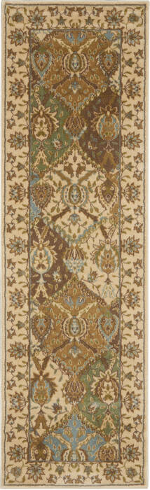 Nourison Modesto Beige Runner 22 X 73 Area Rug 805-141758 Image 0
