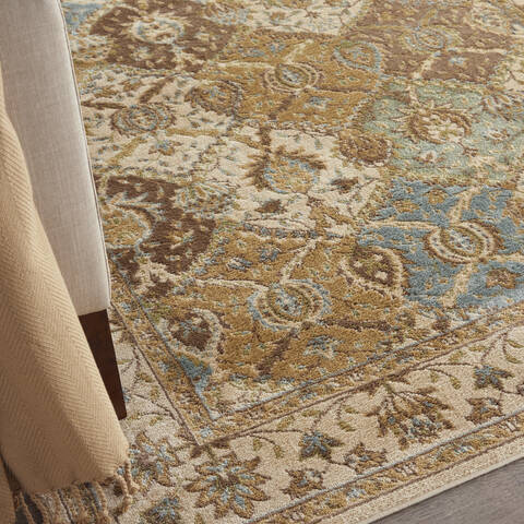 Nourison Modesto Beige 53 X 73 Area Rug  805-141760 Image 4