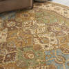 Nourison Modesto Beige Round 710 X 710 Area Rug 805-141764 Thumb 4