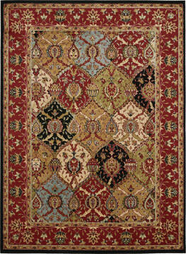 Nourison Modesto Multicolor Rectangle 5x7 ft Polypropylene Carpet 141767