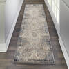 Nourison Moroccan Celebration Grey Runner 22 X 76 Area Rug  805-141778 Thumb 3