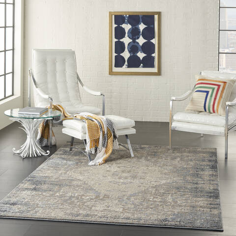Nourison Moroccan Celebration Grey 310 X 510 Area Rug 805-141779 Image 5