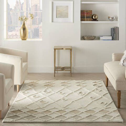 Nourison Moroccan Court Beige 50 X 70 Area Rug 805-141781 Image 3