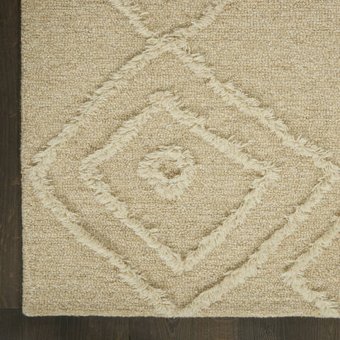 Nourison Moroccan Court Beige 50 X 70 Area Rug 805-141785 Image 1