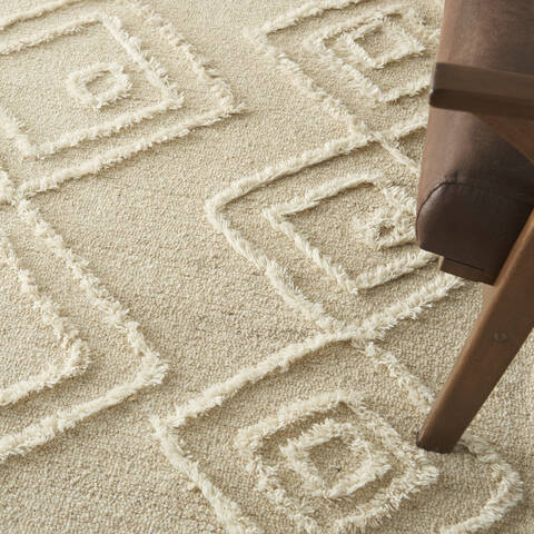 Nourison Moroccan Court Beige 50 X 70 Area Rug 805-141785 Image 4