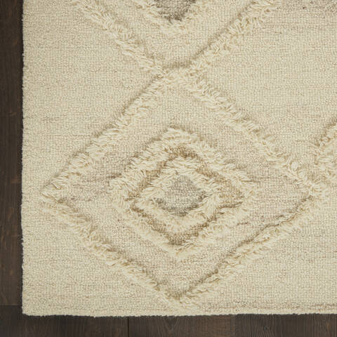 Nourison Moroccan Court Beige 50 X 70 Area Rug 805-141787 Image 1