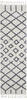 Nourison Moroccan Shag White Runner 22 X 81 Area Rug  805-141792 Thumb 0