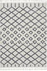 Nourison Moroccan Shag White 311 X 67 Area Rug  805-141793 Thumb 0