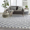 Nourison Moroccan Shag White 710 X 106 Area Rug 805-141795 Thumb 5