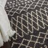 Nourison Moroccan Shag Grey 311 X 67 Area Rug 805-141799 Thumb 4