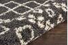 Nourison Moroccan Shag Grey 53 X 711 Area Rug 805-141800 Thumb 2