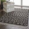 Nourison Moroccan Shag Grey 53 X 711 Area Rug 805-141800 Thumb 5