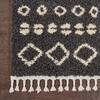 Nourison Moroccan Shag Grey 710 X 106 Area Rug 805-141801 Thumb 1