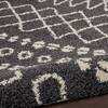 Nourison Moroccan Shag Grey 710 X 106 Area Rug  805-141801 Thumb 2