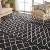 Nourison Moroccan Shag Grey 710 X 106 Area Rug  805-141801 Thumb 4