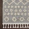 Nourison Moroccan Shag Grey 22 X 40 Area Rug 805-141803 Thumb 1
