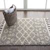 Nourison Moroccan Shag Grey 22 X 40 Area Rug  805-141803 Thumb 3