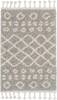 Nourison Moroccan Shag Grey 22 X 40 Area Rug  805-141803 Thumb 0