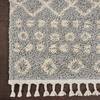 Nourison Moroccan Shag Grey Runner 22 X 81 Area Rug 805-141804 Thumb 1